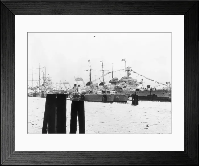 Framed Print : Germany'S Growing Naval Strength Framed Print : Germany'S Growing Naval Strength