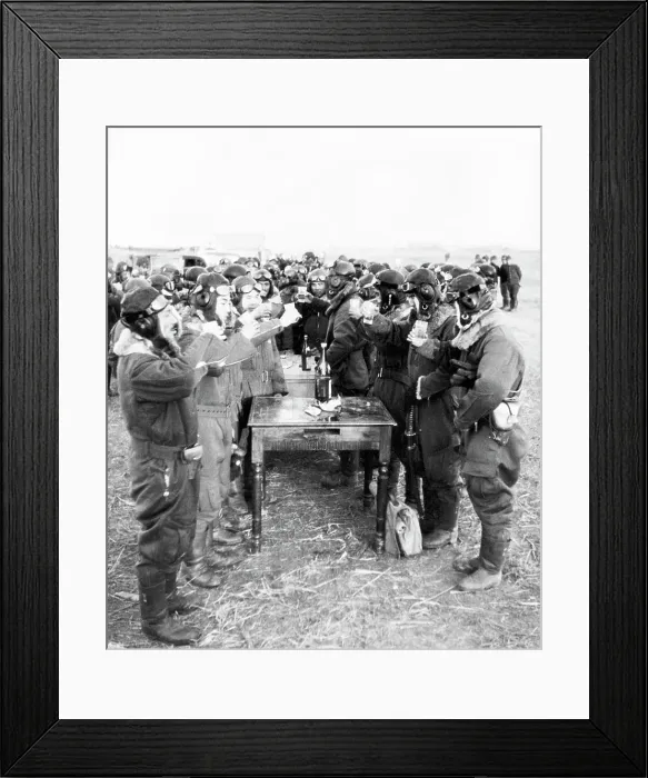 Framed Print : Japanese Airmen Drinking Toast Framed Print : Japanese Airmen Drinking Toast