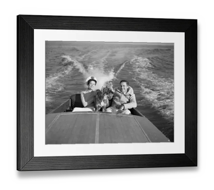 Framed Print : Errol Flynn and Lily Damita Framed Print : Errol Flynn and Lily Damita