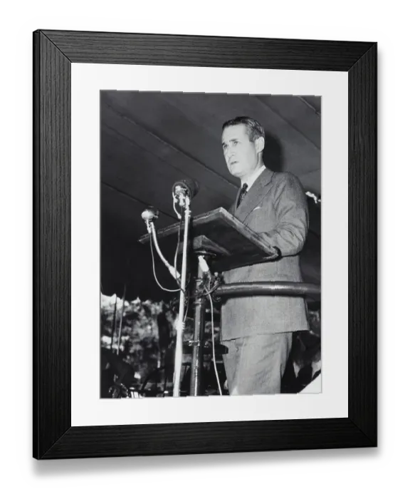 Framed Print : Arthur Hays Sulzberger Speaking at Podium Framed Print : Arthur Hays Sulzberger Speaking at Podium