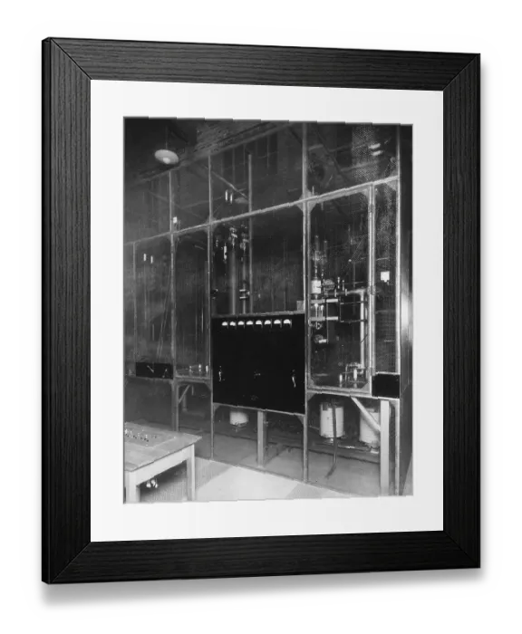 Framed Print : Amplifier for Static-Free Radio Framed Print : Amplifier for Static-Free Radio