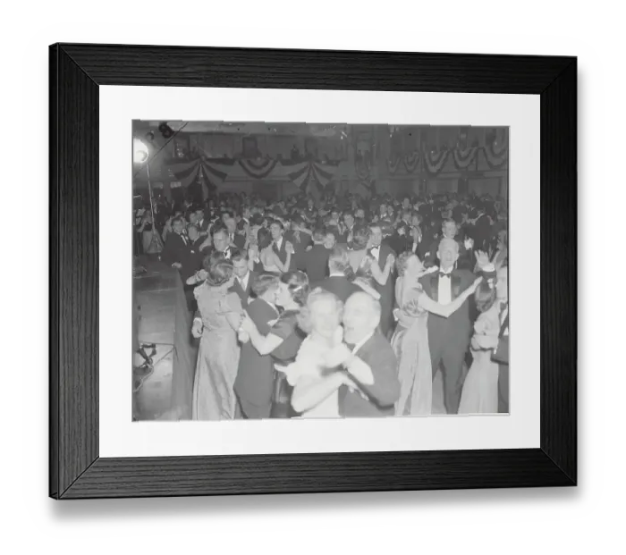 Framed Print : Couples Dancing at the Butler's Ball Framed Print : Couples Dancing at the Butler's Ball