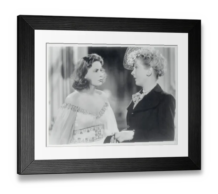 Framed Print : Greta Garbo and Ina Claire in Ninotchka Framed Print : Greta Garbo and Ina Claire in Ninotchka