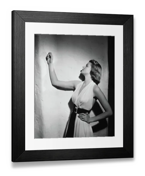 Framed Print : Portrait of Ingrid Bergman Framed Print : Portrait of Ingrid Bergman