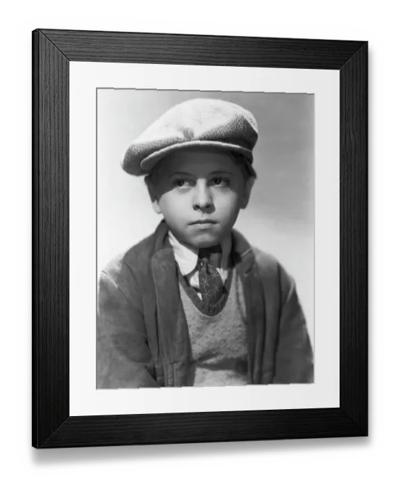 Framed Print : Portrait of Mickey Rooney