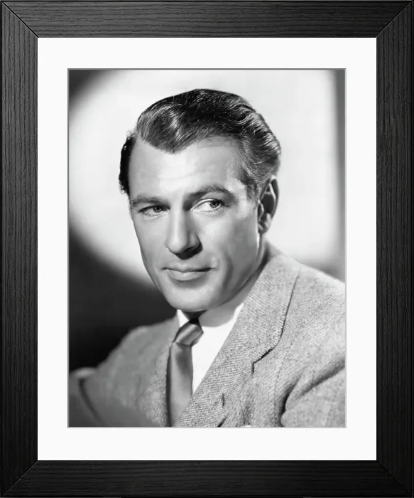 Framed Print : Gary Cooper Framed Print : Gary Cooper