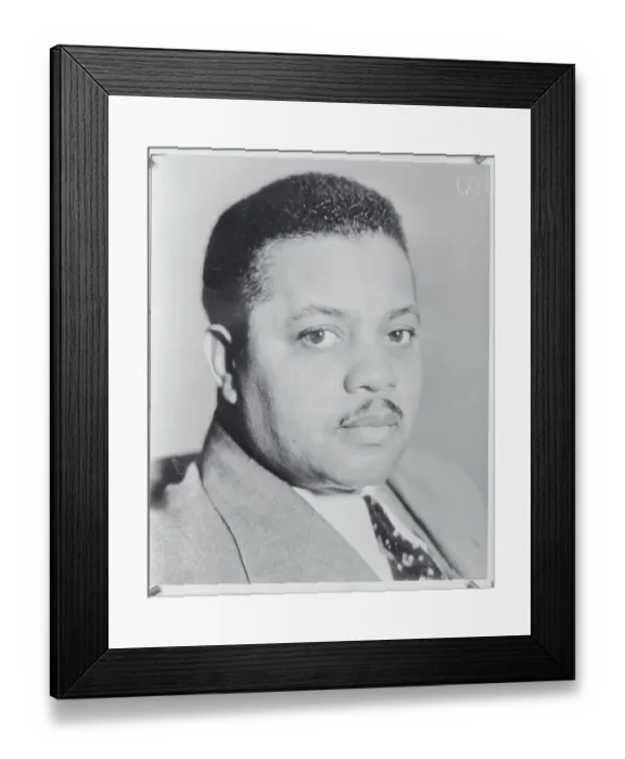 Framed Print : Portrait of James M. Ford