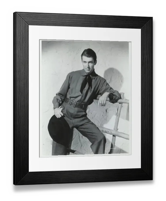 Framed Print : Portrait of Actor James Stewart Framed Print : Portrait of Actor James Stewart