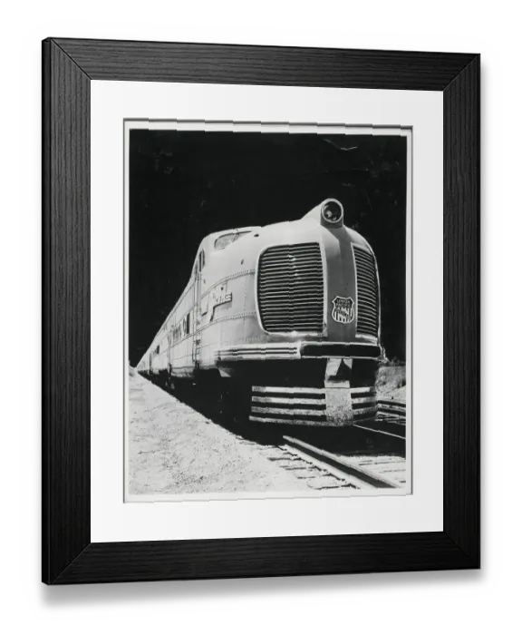 Framed Print : Experimental Steam Turbine Locomotive Framed Print : Experimental Steam Turbine Locomotive