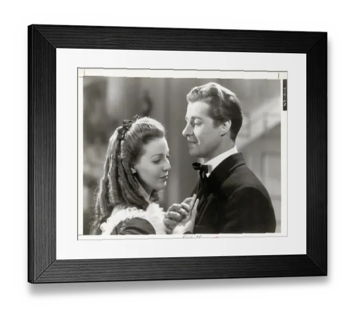 Framed Print : Actors Don Ameche and Loretta Young Framed Print : Actors Don Ameche and Loretta Young