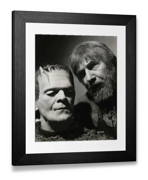 Framed Print : Boris Karloff and Bela Lugosi Framed Print : Boris Karloff and Bela Lugosi