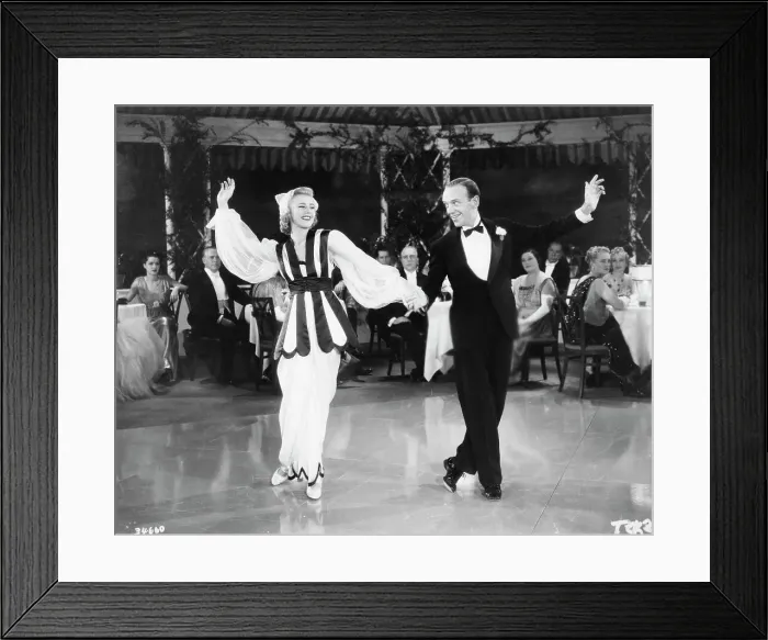 Framed Print : Ginger Rogers and Fred Astaire Framed Print : Ginger Rogers and Fred Astaire