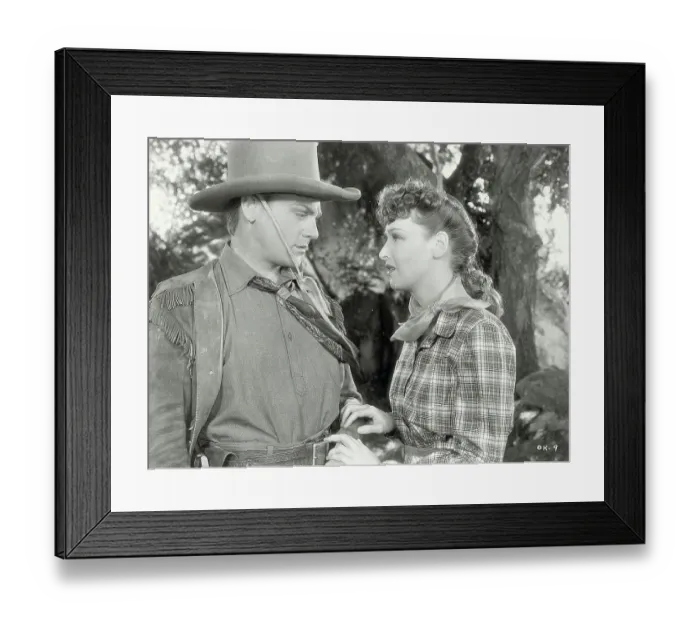 Framed Print : James Cagney in The Oklahoma Kid Framed Print : James Cagney in The Oklahoma Kid