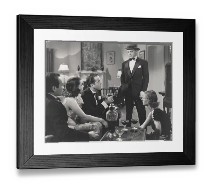 Framed Print : Humphrey Bogart and James Cagney in The Roaring Twenties Framed Print : Humphrey Bogart and James Cagney in The Roaring Twenties