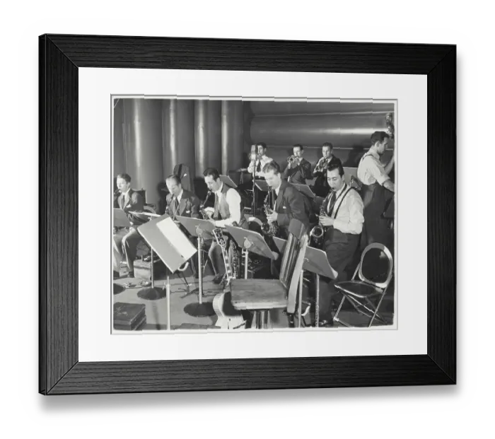 Framed Print : The McFarland Orchestra Performing Framed Print : The McFarland Orchestra Performing
