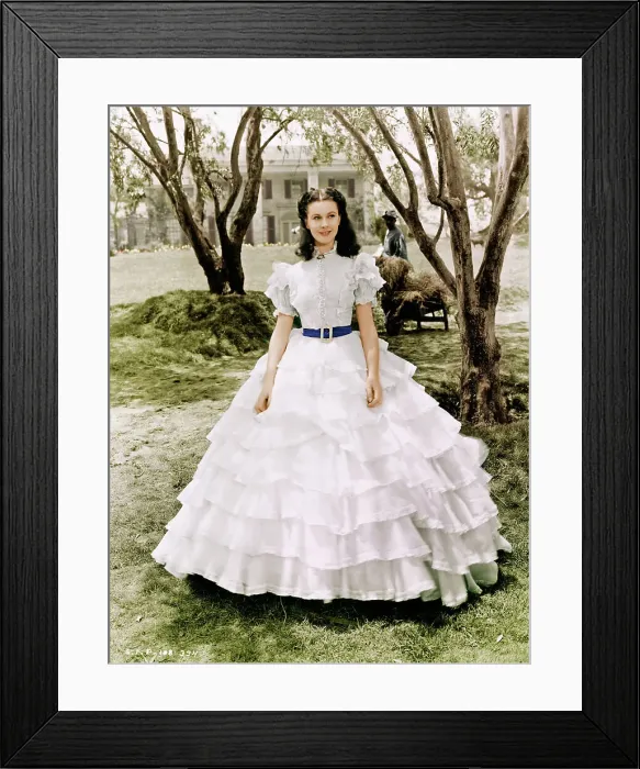 Framed Print : Vivien Leigh, Full Length; Gone With The Wind