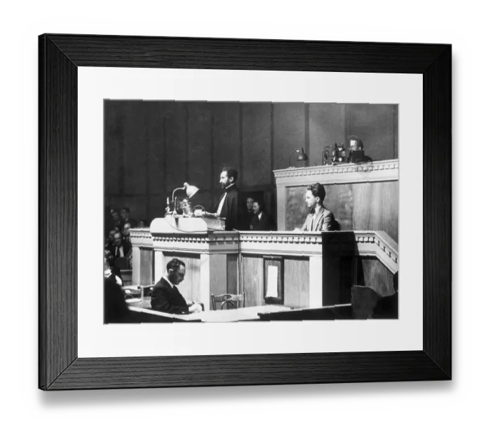 Framed Print : Ethiopian Leader Haile Selassie Speaking At League Of Nations Framed Print : Ethiopian Leader Haile Selassie Speaking At League Of Nations