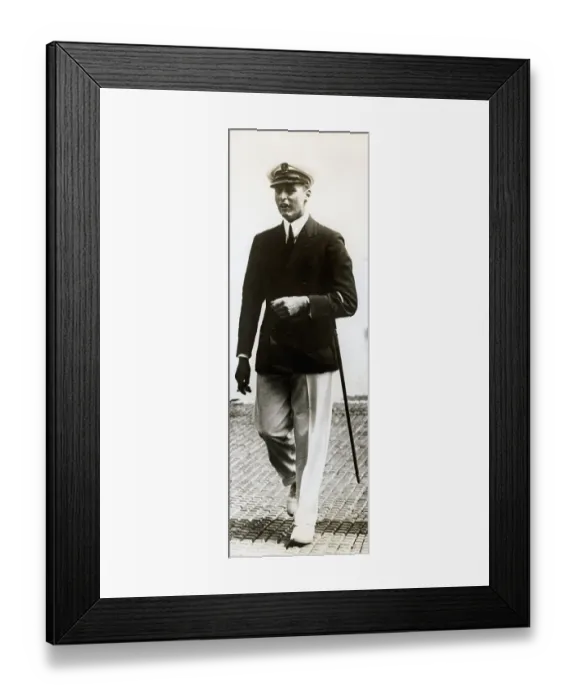 Framed Print : Portrait of Norway's Prince Olaf Framed Print : Portrait of Norway's Prince Olaf