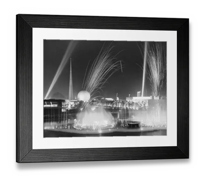 Framed Print : New York World's Fair Celebration Framed Print : New York World's Fair Celebration