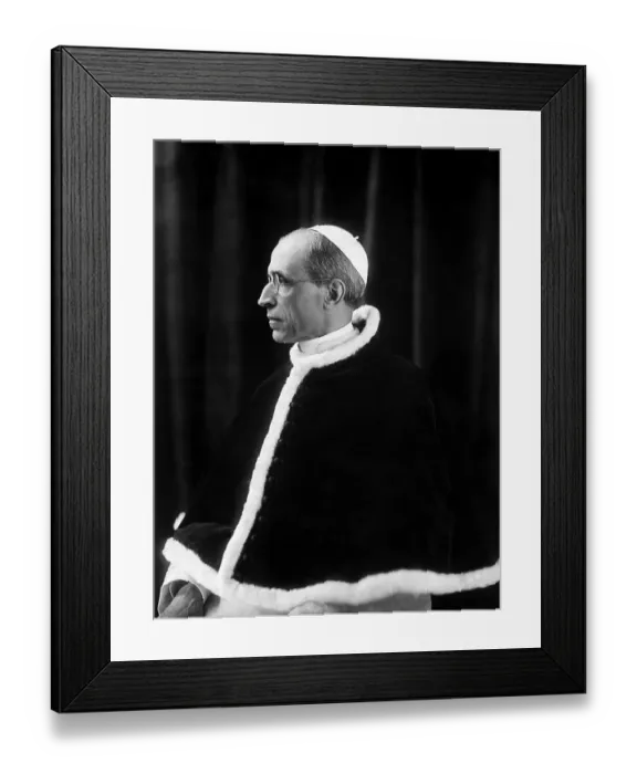 Framed Print : Portrait Of Pope Pius Xii