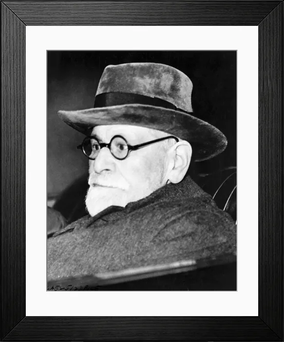 Framed Print : Sigmund Freud Framed Print : Sigmund Freud