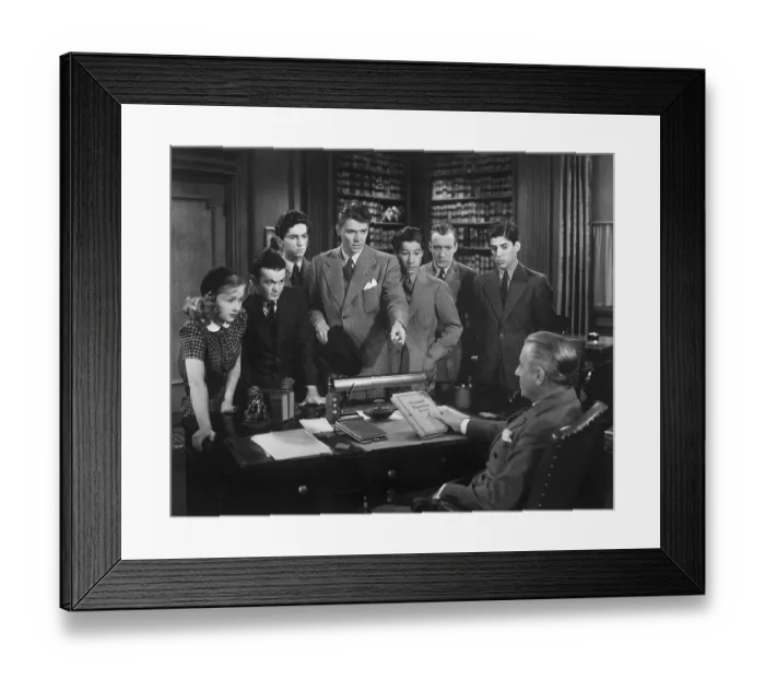 Framed Print : Ronald Reagan with Others in Battle of City Hall Framed Print : Ronald Reagan with Others in Battle of City Hall