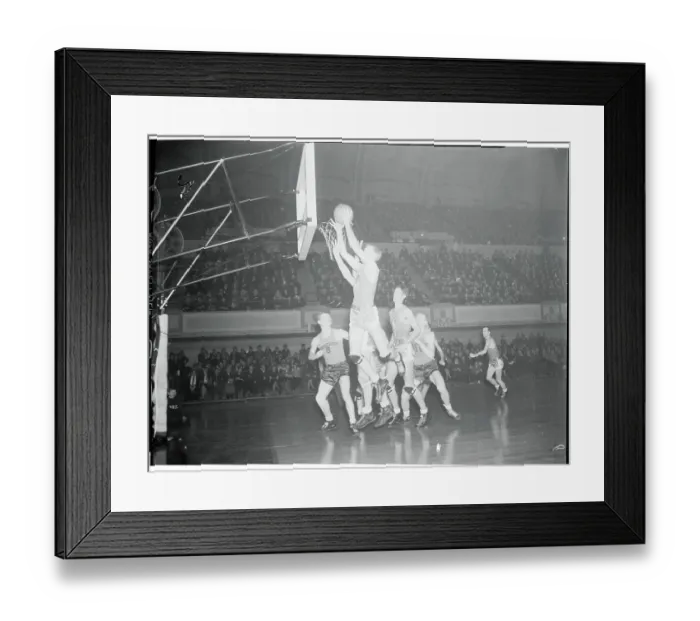 Framed Print : Basketball Game Framed Print : Basketball Game
