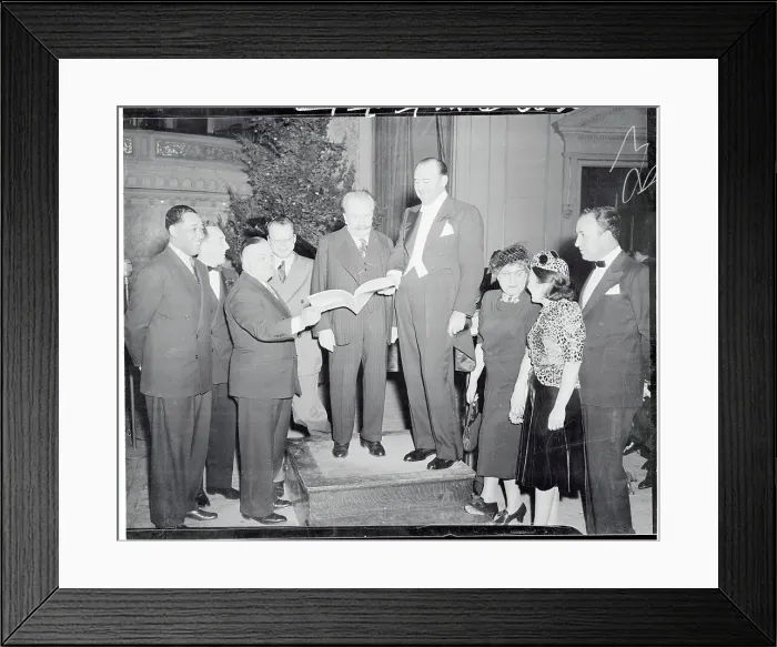 Framed Print : American Jazz Notables Framed Print : American Jazz Notables