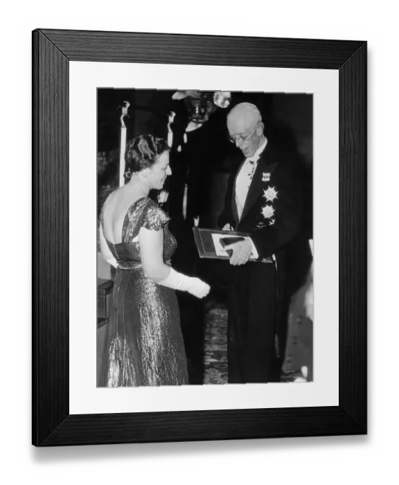 Framed Print : Pearl Buck Receiving Nobel Prize Framed Print : Pearl Buck Receiving Nobel Prize