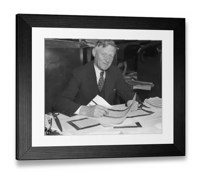 Framed Print : Arthur Wynne, Inventor of the Crossword Puzzle Framed Print : Arthur Wynne, Inventor of the Crossword Puzzle