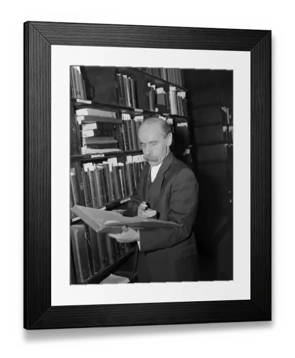 Framed Print : Psychologist Max Wertheimer Framed Print : Psychologist Max Wertheimer