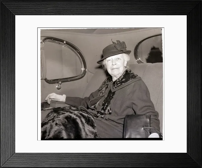 Framed Print : Helen Taft Sitting in Automobile Framed Print : Helen Taft Sitting in Automobile