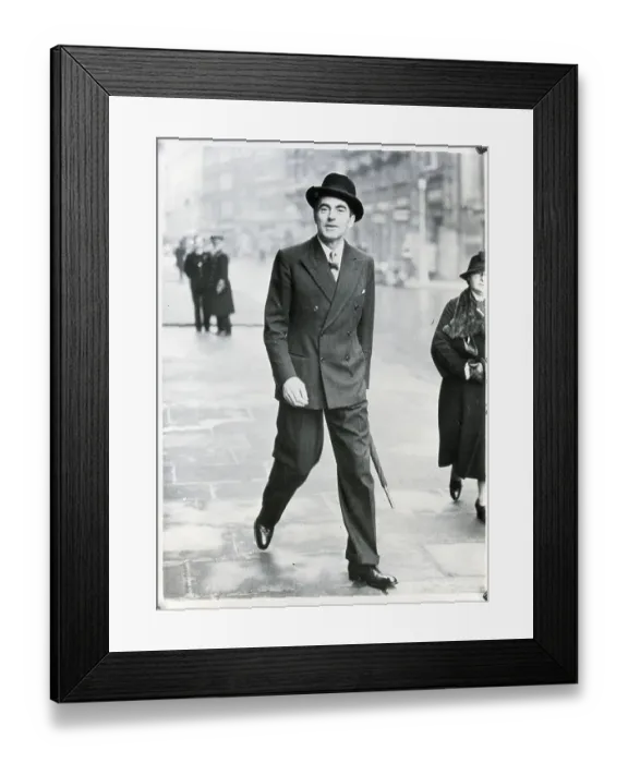 Framed Print : Lord Runcinan Of British Airways Framed Print : Lord Runcinan Of British Airways