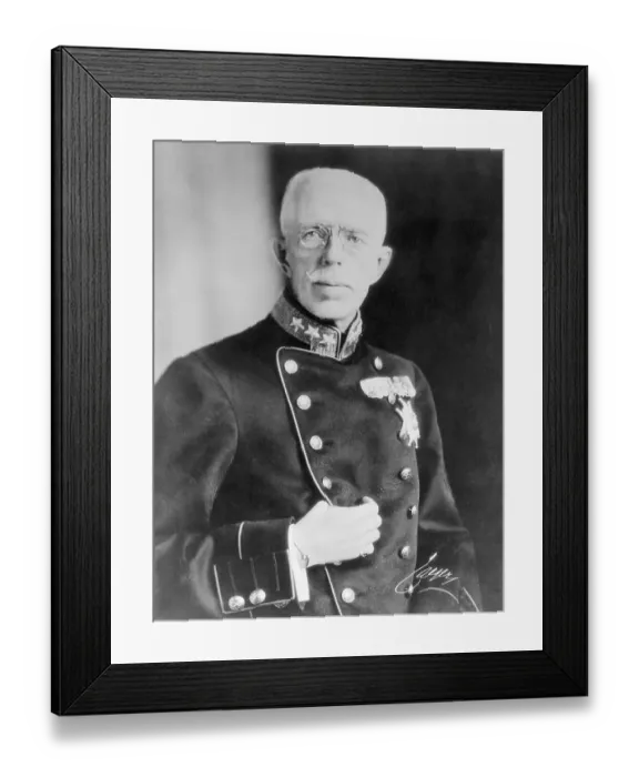 Framed Print : King Gustav V Framed Print : King Gustav V