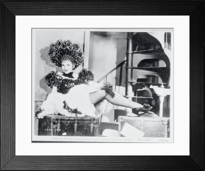 Framed Print : Portrait of Claudette Colbert Framed Print : Portrait of Claudette Colbert