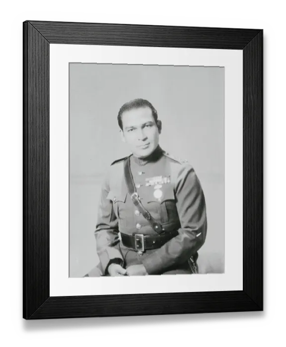 Framed Print : Colonel Fulgencio Batista Framed Print : Colonel Fulgencio Batista