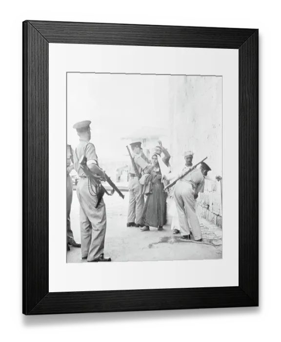 Framed Print : Terrorism in the Holy City Framed Print : Terrorism in the Holy City