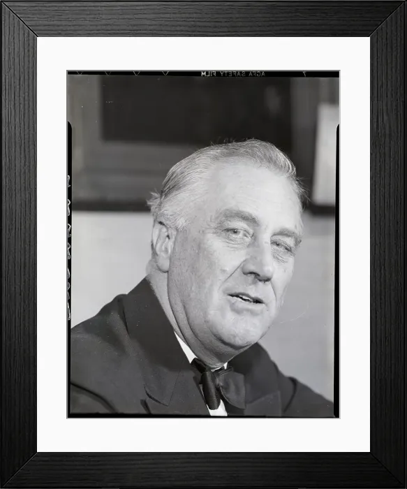 Framed Print : Franklin Delano Roosevelt