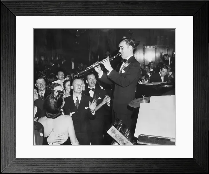 Framed Print : Benny Goodman Playing at the Waldorf Astoria Framed Print : Benny Goodman Playing at the Waldorf Astoria