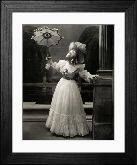 Framed Print : Eva Le Gallienne on Stage