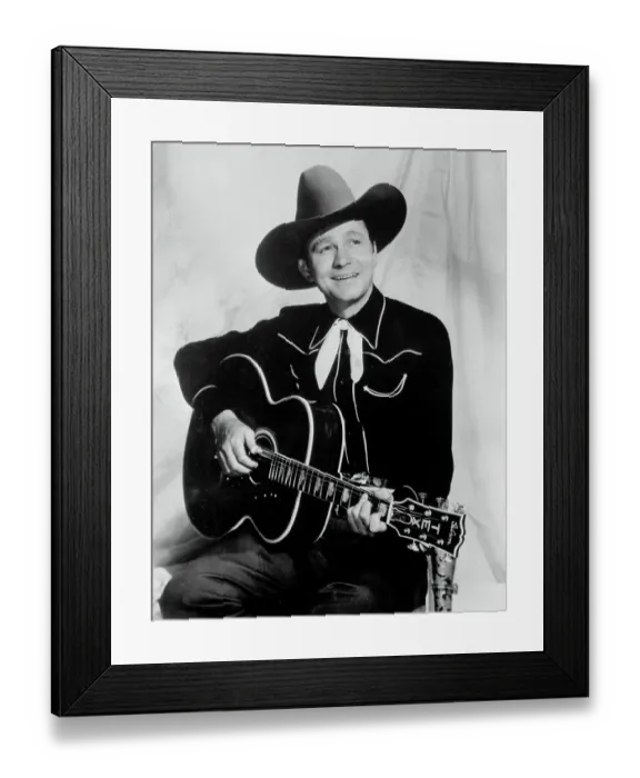 Framed Print : Tex Ritter Framed Print : Tex Ritter