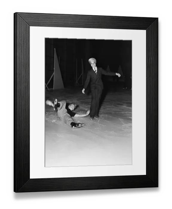 Framed Print : Mickey Rooney Falling