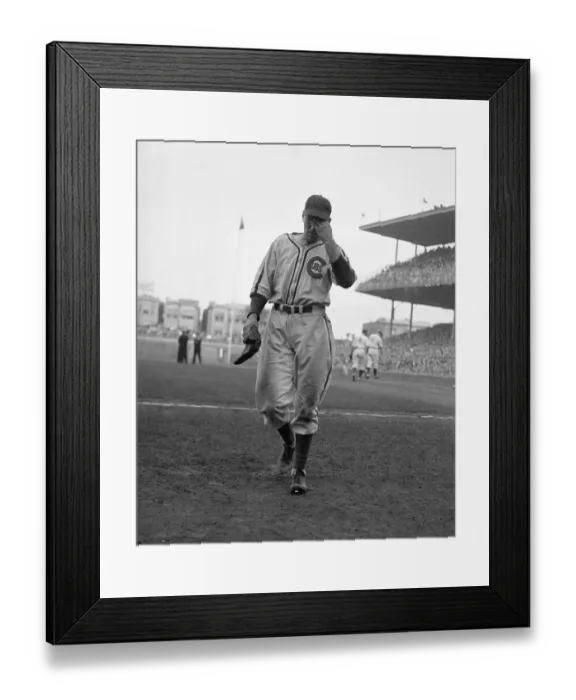 Framed Print : Jerome Dean Walking Off Field Framed Print : Jerome Dean Walking Off Field