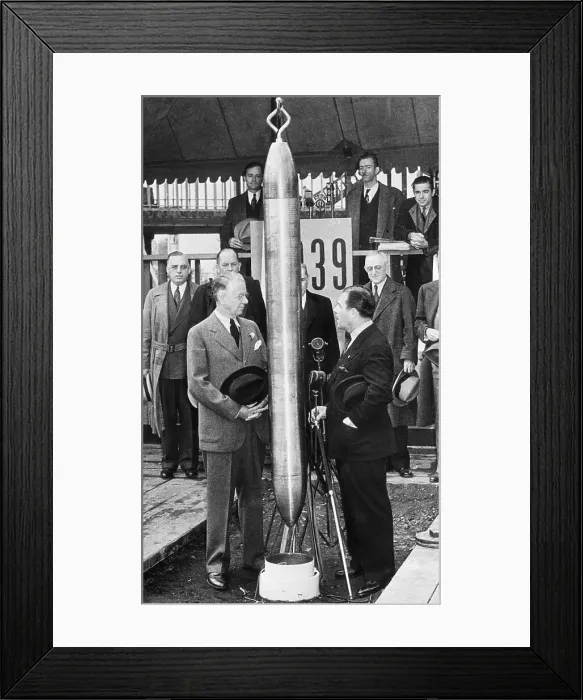 Framed Print : A Crowd Watches as a Time Capsule in Buried Framed Print : A Crowd Watches as a Time Capsule in Buried