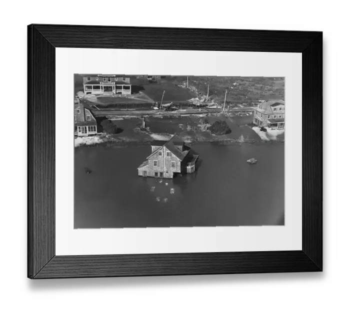 Framed Print : Hurricane Damage on Long Island Framed Print : Hurricane Damage on Long Island