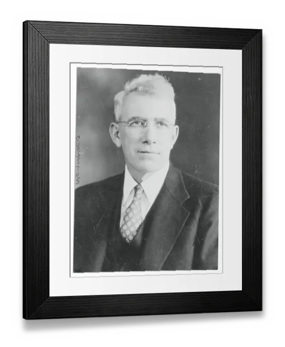 Framed Print : Governor George D. Aiken