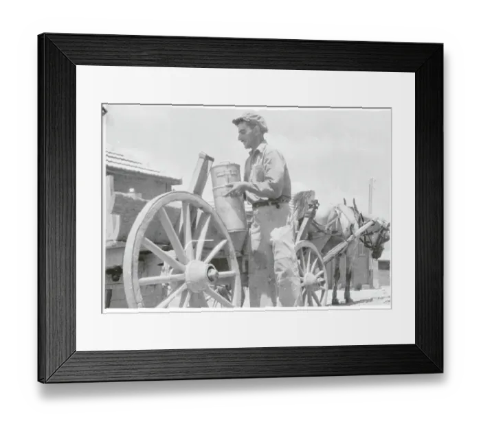Framed Print : American-Jewish Colonist at Work Framed Print : American-Jewish Colonist at Work
