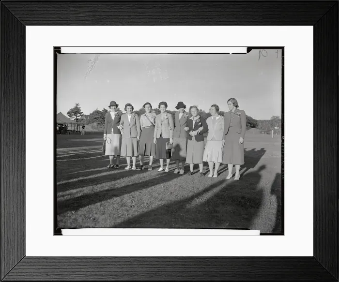 Framed Print : Members of the Victorious American Curtis Cup Team Framed Print : Members of the Victorious American Curtis Cup Team