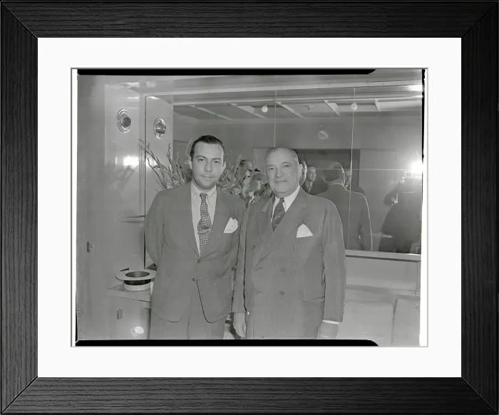 Framed Print : Robert F. Wagner and Son Framed Print : Robert F. Wagner and Son