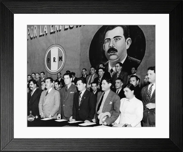 Framed Print : Lazaro Cardenas Starts Peasant Agency Framed Print : Lazaro Cardenas Starts Peasant Agency